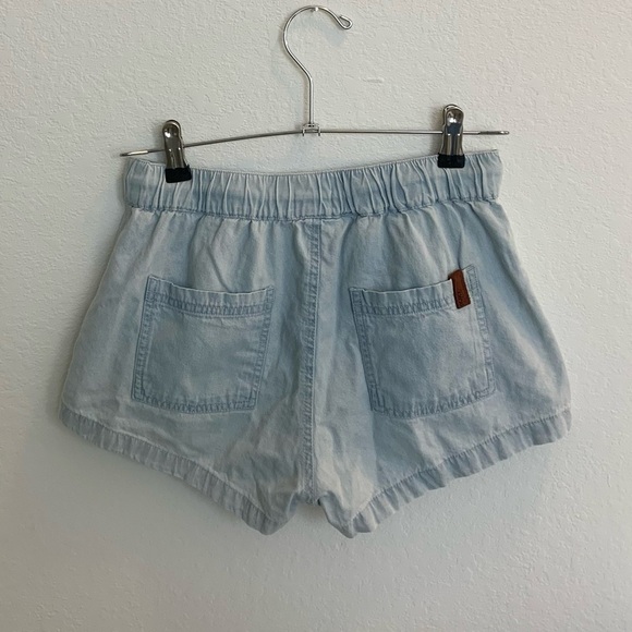 Roxy Go to the Beach Women's Shorts in Medium Blue 100% Cotton - Picture 9 of 14